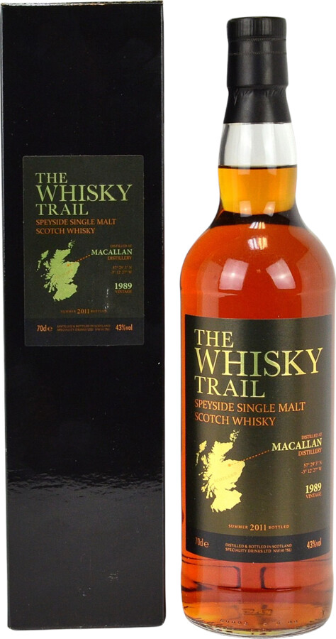 Macallan 1989 SMS The Whisky Trail 43% 700ml