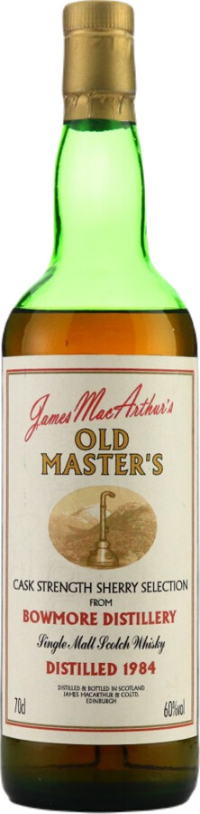 Bowmore 1984 JM Old Master's Cask Strength Sherry Selection 60% 700ml