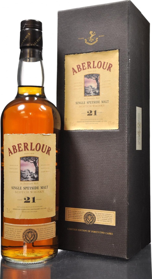 Aberlour 21yo Limited Edition #19 43% 700ml