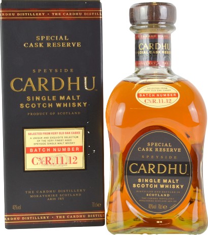 Cardhu Special Cask Reserve Batch Cs/cR.11.12 40% 700ml