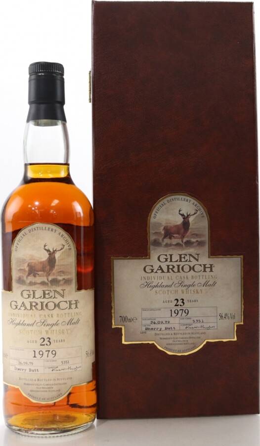 Glen Garioch 1979 Individual Cask Bottling Sherry Butt #5351 56.4% 700ml