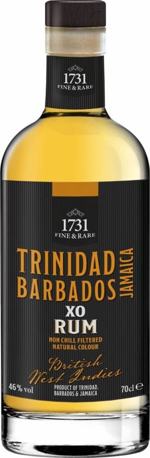 1731 Fine & Rare Trinidad Barbados Jamaica XO British West Indies 46% 700ml