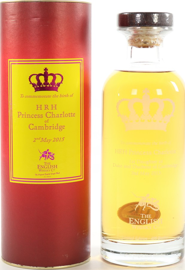 The English Whisky HRH Princess Charlotte of Cambridge Royal Range 46% 700ml