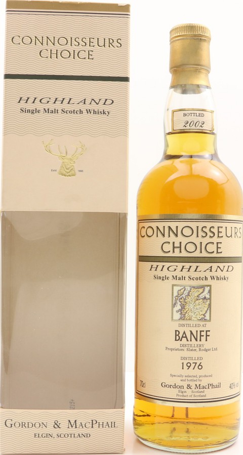 Banff 1976 GM Connoisseurs Choice Refill Sherry Butt 40% 700ml