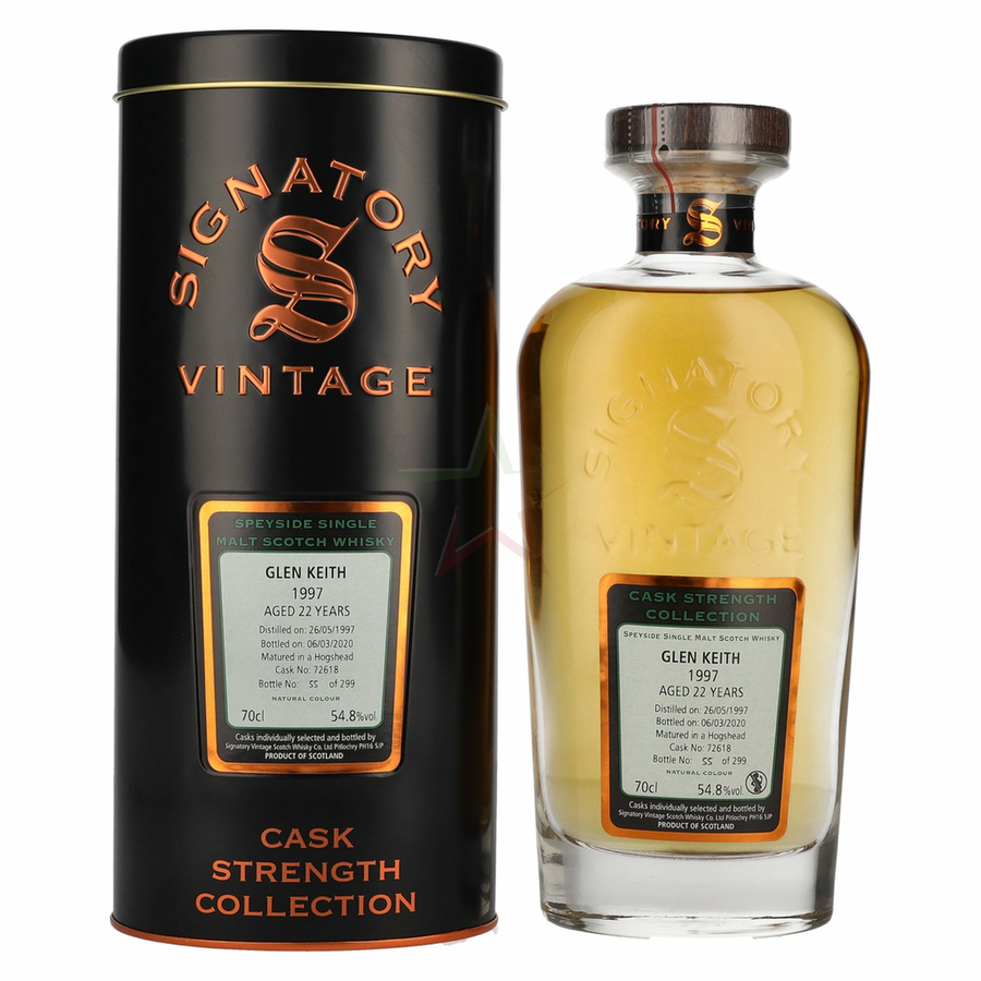Glen Keith 1997 SV Cask Strength Collection #72618 54.8% 700ml