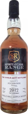 Auchroisk 2012 Wx Spirit & Cask Range Port Wood Finish #9752 59.5% 700ml