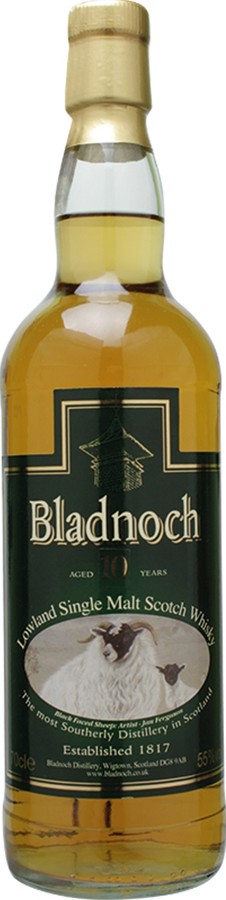 Bladnoch 2001 Lightly Peated #284 55% 700ml