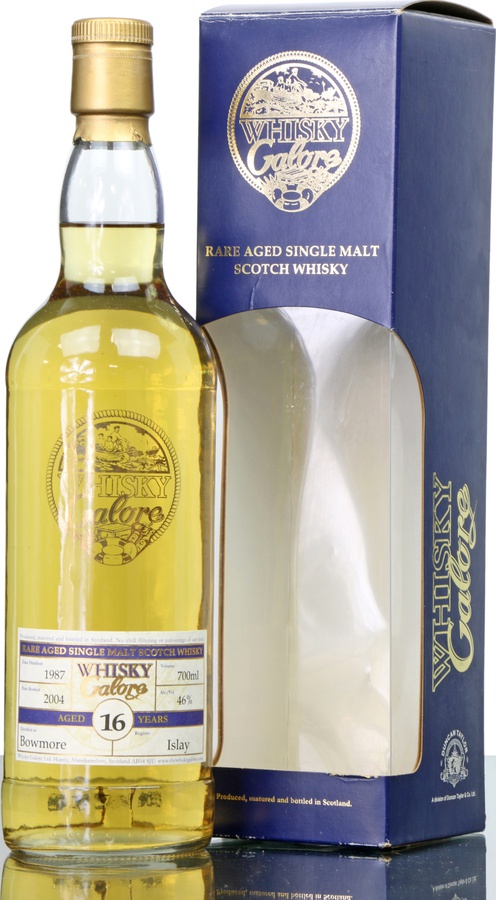 Bowmore 1987 DT Whisky Galore Sherry Cask 46% 700ml