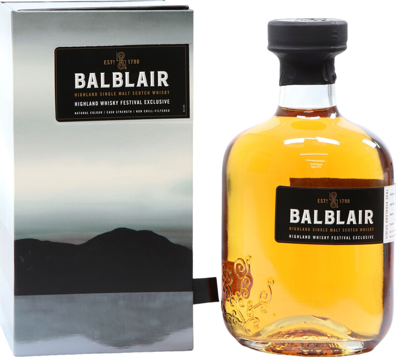 Balblair 1997 Single Cask Ex-Bourbon #1109 Highland Whisky Festival 2019 56.7% 700ml