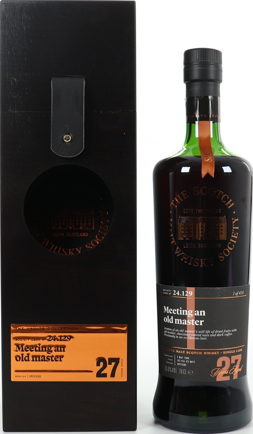 Macallan 1990 SMWS 24.129 Meeting an old master The Vaults Collection 53.6% 700ml