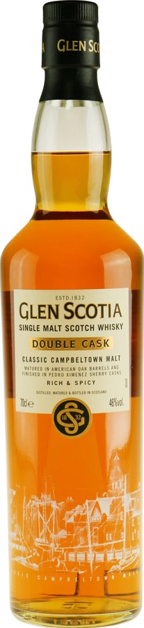 Glen Scotia Double Cask Classic Campbeltown Malt 46% 700ml