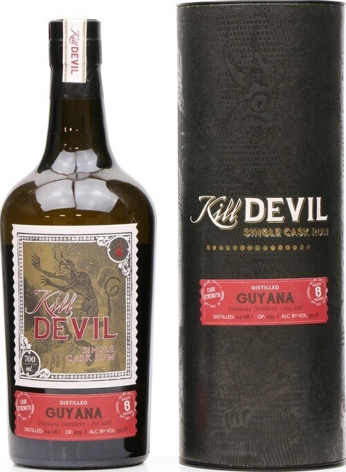 Kill Devil 2008 Single Cask Guyana 8yo 59.3% 700ml