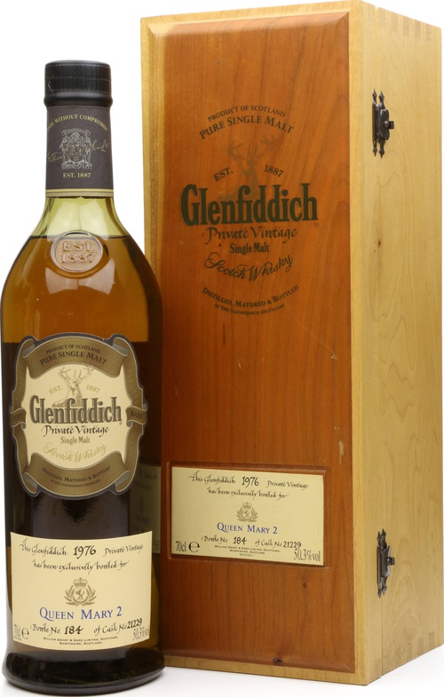 Glenfiddich 1976 Private Vintage for Queen Mary 2 #21229 50.3% 700ml