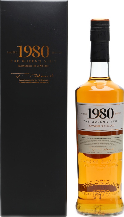 Bowmore 1980 The Queen's Visit #5774 46.7% 700ml