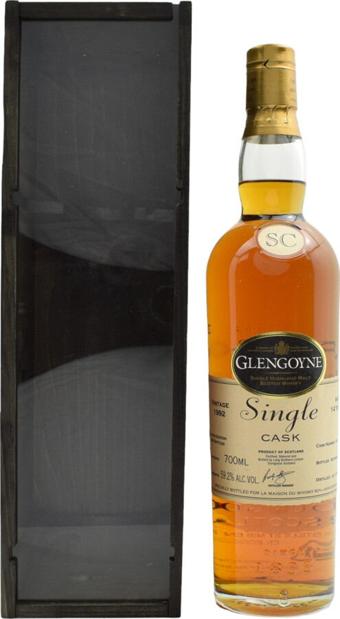 Glengoyne 1992 Single Cask LMDW 14yo #1811 59.2% 700ml
