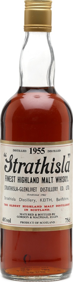 Strathisla 1955 GM Licensed Bottling 40% 750ml