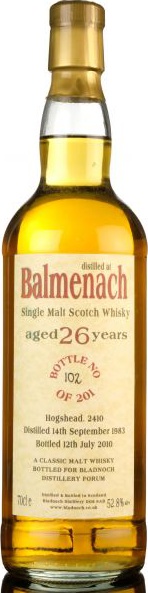 Balmenach 1983 BF #2410 52.8% 700ml