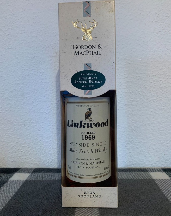 Linkwood 1969 GM Rare Vintage 43% 700ml