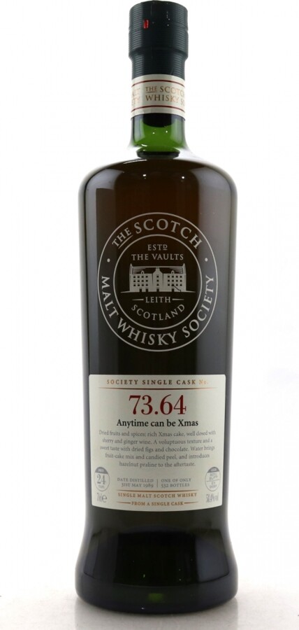 Aultmore 1989 SMWS 73.64 Anytime can be Xmas Refill Butt 58.4% 700ml