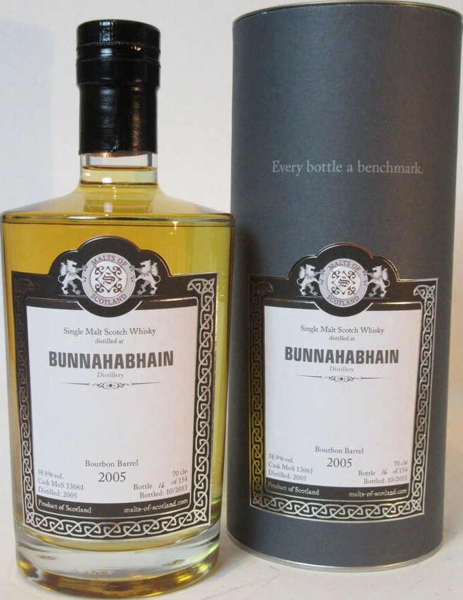 Bunnahabhain 2005 MoS Bourbon Barrel 58.9% 700ml