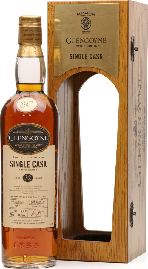 Glengoyne 1972 Single Cask #985 48.7% 700ml