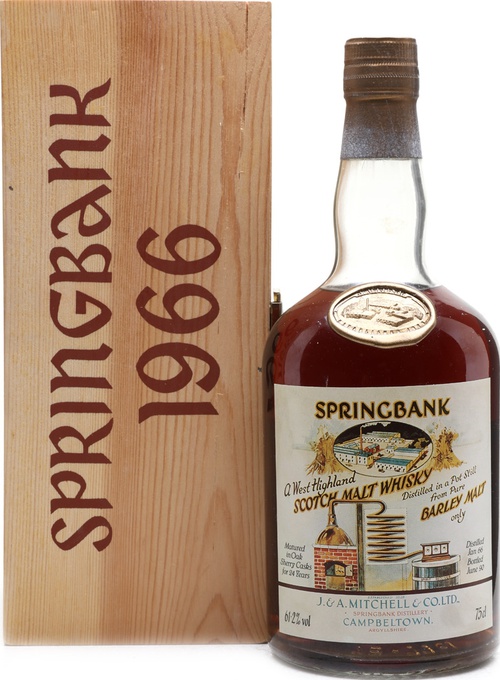Springbank 1966 Local Barley West Highland Oak Sherry Cask 61.2% 750ml