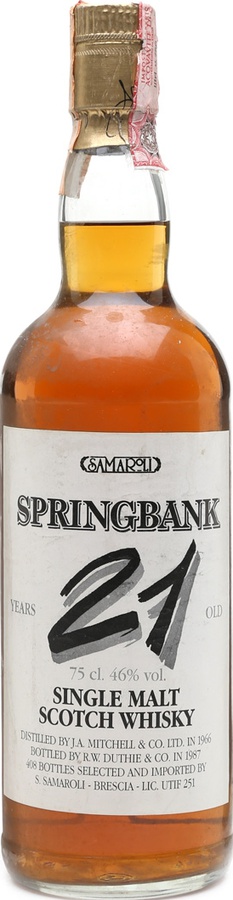 Springbank 1966 Sa 46% 750ml