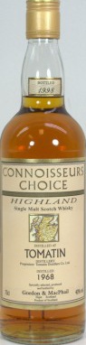 Tomatin 1968 GM Connoisseurs Choice 40% 700ml