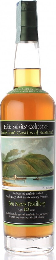 Ben Nevis 1996 HSC Lochs and Castles of Scotland No 17 Fresh Sherry Cask Finish 46% 700ml