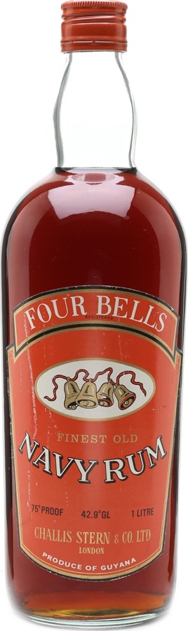 Challis Stern & Co. Four Bells Navy 42.9% 1000ml