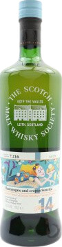 Longmorn 2003 SMWS 7.216 champagne and crepes Suzette First Fill Bourbon Barrel Spirit of Speyside Festival 2019 58.9% 700ml
