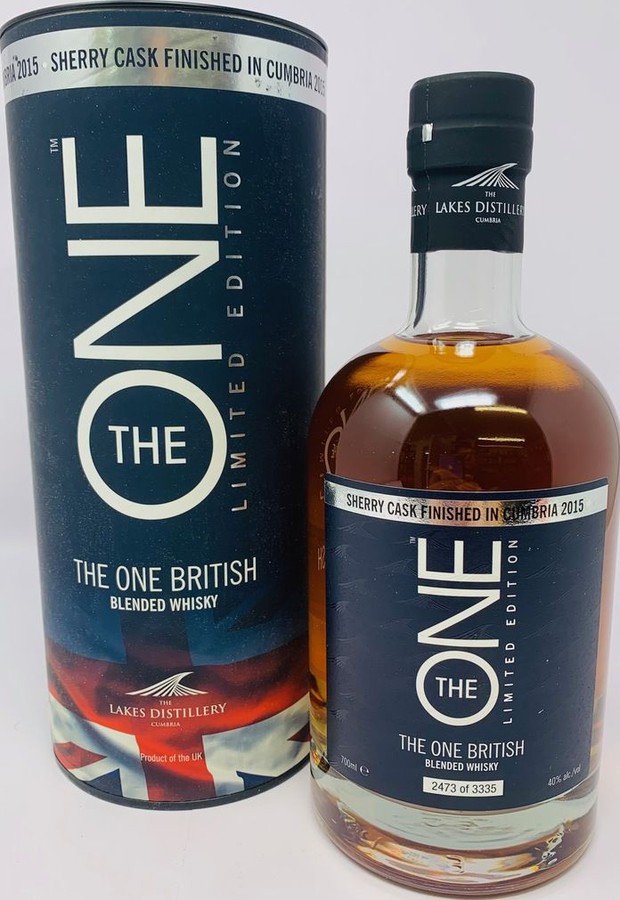 The One Sherry Cask Finished Limited Edition 40% 700ml