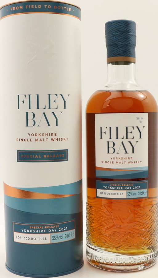 Filey Bay Yorkshire Single Malt Whisky Yorkshire Day 2021 55% 700ml