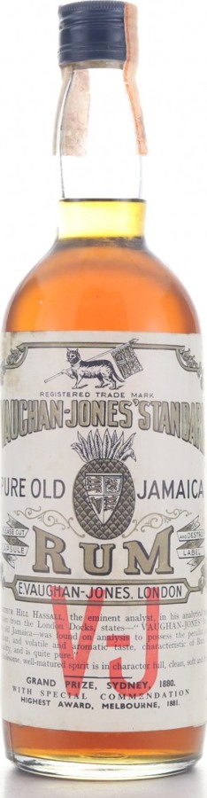 Vaughan Jones Standard Pure Old Jamaica Rum 43% 750ml