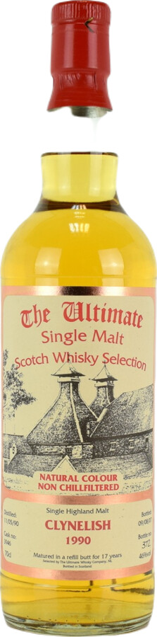 Clynelish 1990 vW The Ultimate Refill Butt #3946 46% 700ml