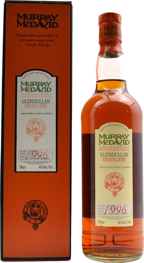 Glendullan 1996 MM 9yo Bourbon Madeira Cask Finish 46% 700ml