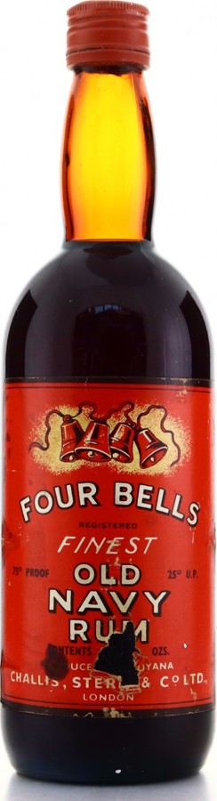 Challis Stern & Co. Four Bells Navy 37.5% 750ml