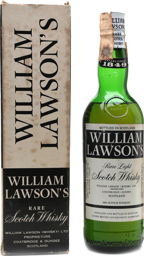 William Lawson's Rare Light Scotch Whisky Martini & Rossi S.p.A. Torino 43% 750ml