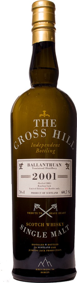 Old Ballantruan 2001 JW The Cross Hill Bourbon 60.7% 700ml