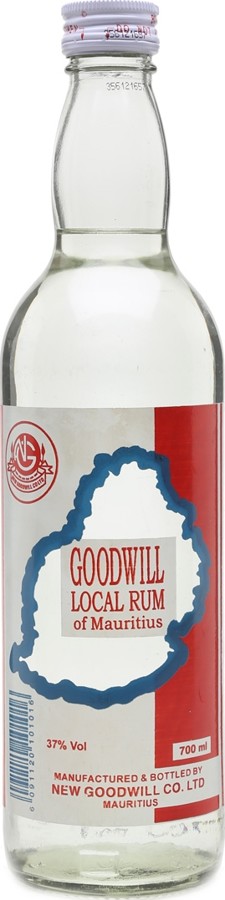 New Goodwill Co. Ltd. Local Rum of Mauritius 37% 700ml