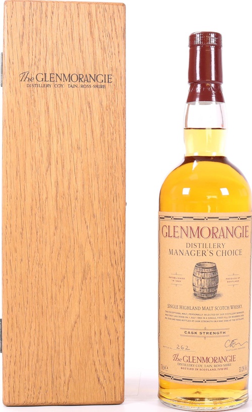 Glenmorangie 1983 Distillery Manager's Choice First Fill Ex-Bourbon Cask #5340 53.2% 700ml