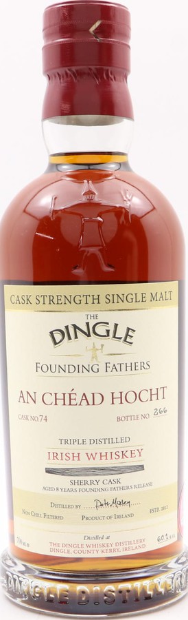 Dingle An Chead Hocht Founding Fathers Bottling Sherry #74 Dave and Michele Fay 60.1% 700ml