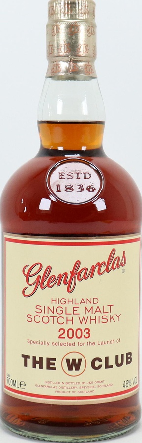 Glenfarclas 2003 The Whisky Shop UK 46% 700ml