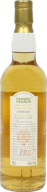 Laphroaig 1987 MM Bourbon Wood 46% 700ml