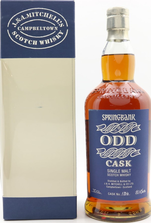 Springbank 10yo ODD Red Wine Cask No. 134 55.4% 700ml