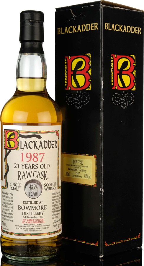 Bowmore 1987 BA Raw Cask Single Oak Hogshead #2783 48.7% 700ml