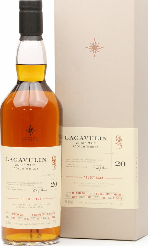 Lagavulin 1997 Select Cask American Oak #0002 56.3% 700ml