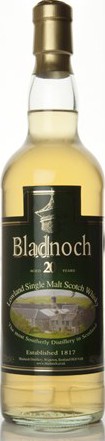 Bladnoch 20yo Distillery Label 40% 700ml