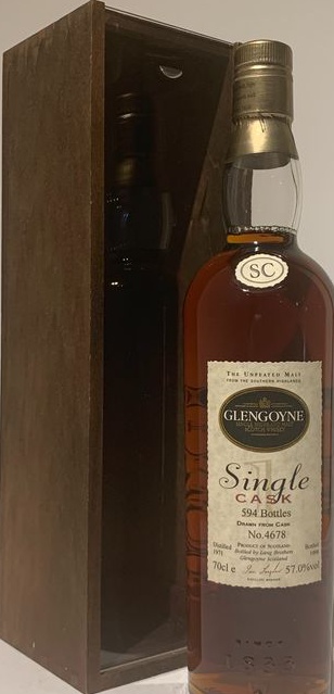 Glengoyne 1971 Single Cask 1 Spanish oak #4678 57% 700ml
