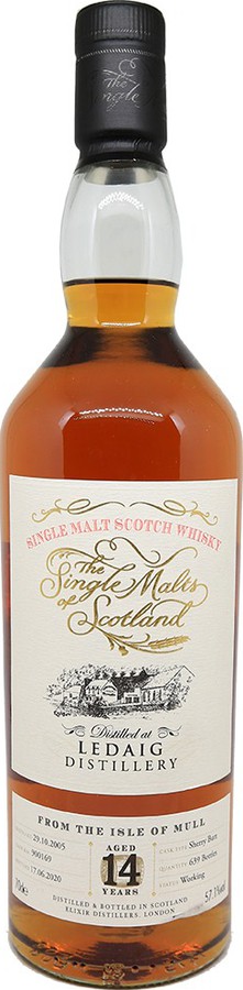 Ledaig 2005 ElD The Single Malts of Scotland Sherry butt #900169 LMDW 57.1% 700ml
